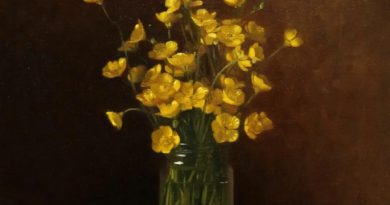 英国女画家亨丽埃塔·史密斯的花卉静物画