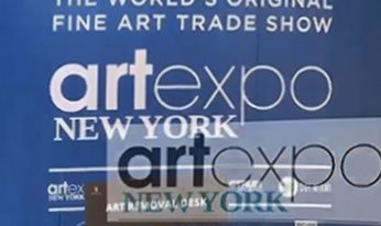 左晋《伤痕系列》在2024年纽约国际艺术博览会引起关注