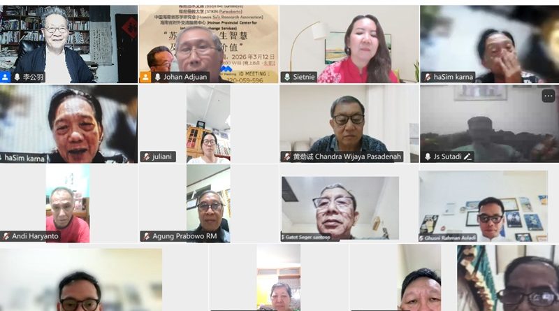 印度尼西亚“海上讲堂”东坡文化课程第二讲：李公羽阐释人工智能时代的苏东坡人生智慧